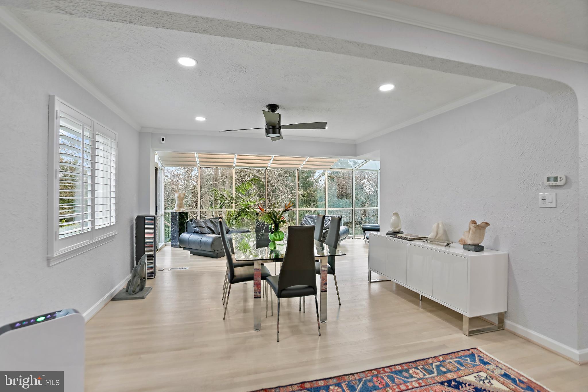 3906 Ridge Road Annandale, VA 22003 - Photo 4 of 34 Bright, airy dining space with garden views.