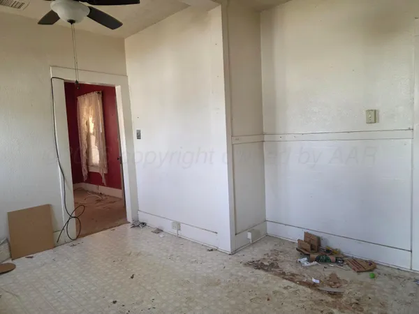 a view of a door of the house