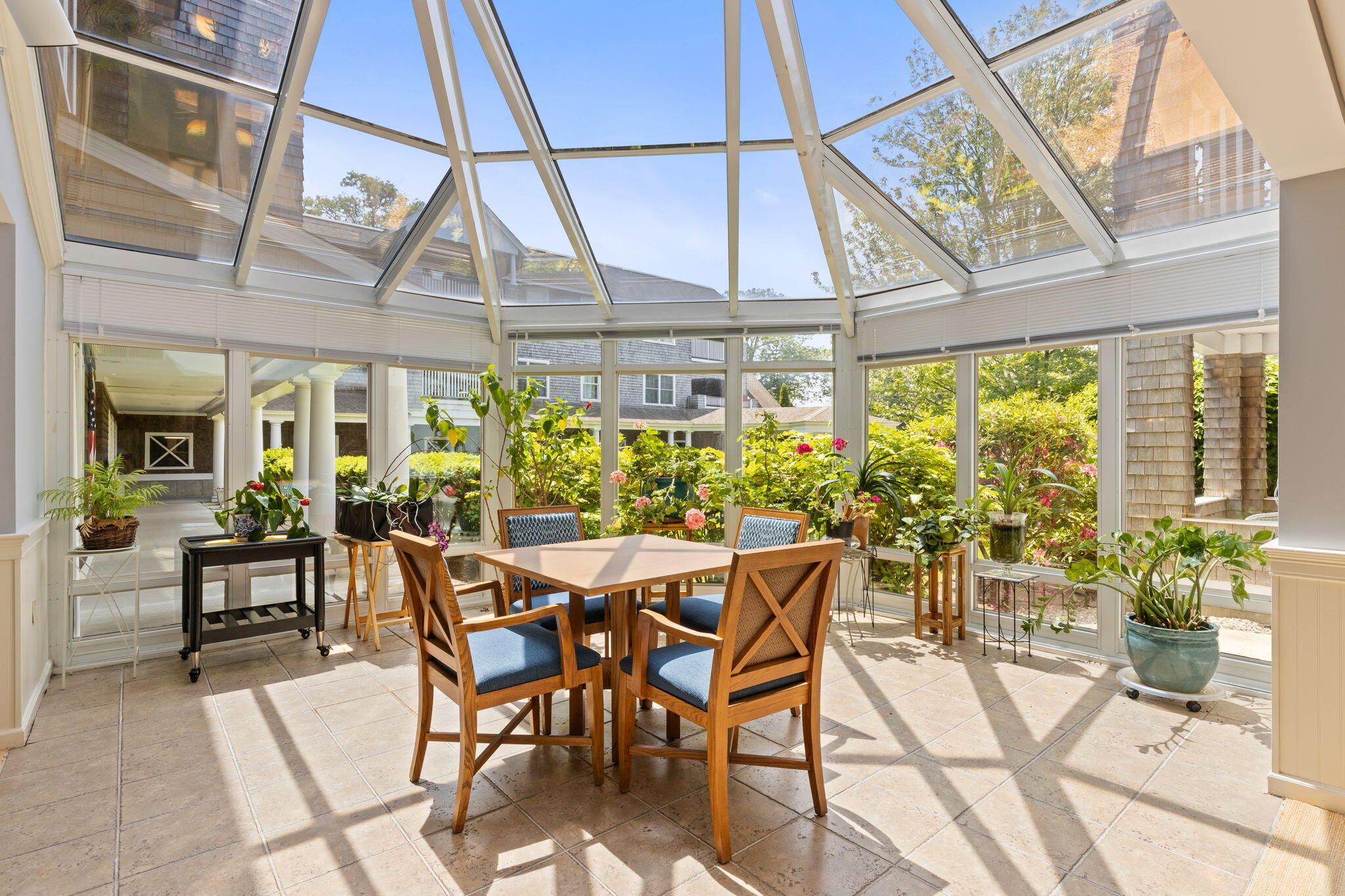 18 West Road, Unit 315 Orleans, MA 02653 - Photo 36 of 49 a view of a dining room with furniture window and outside view