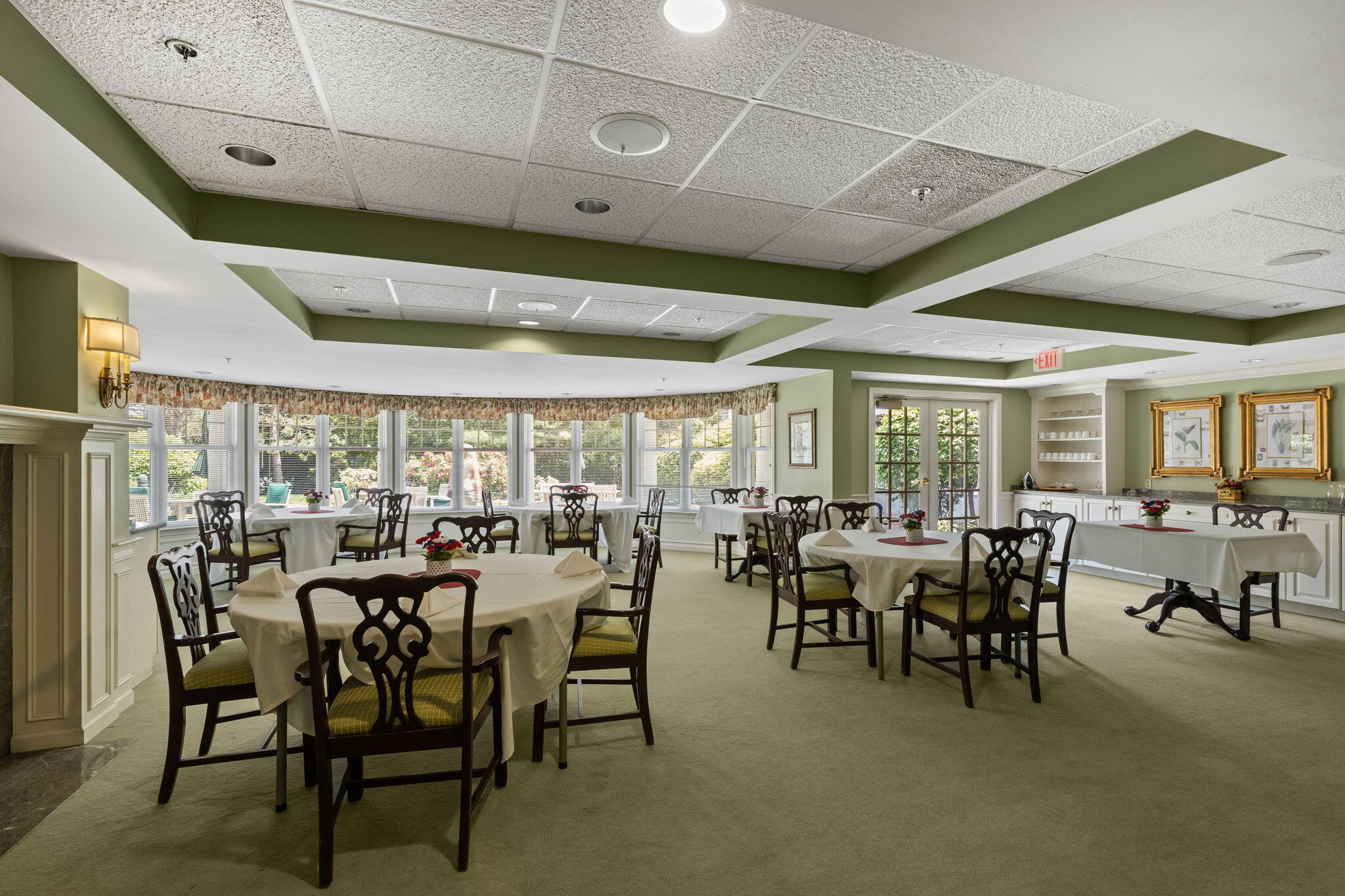 18 West Road, Unit 315 Orleans, MA 02653 - Photo 41 of 49 a view of a dining room with furniture window and outside view