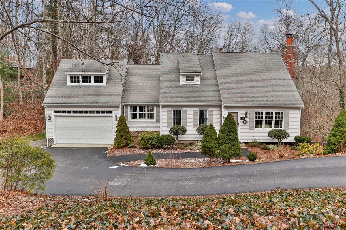 front view of house with a yard