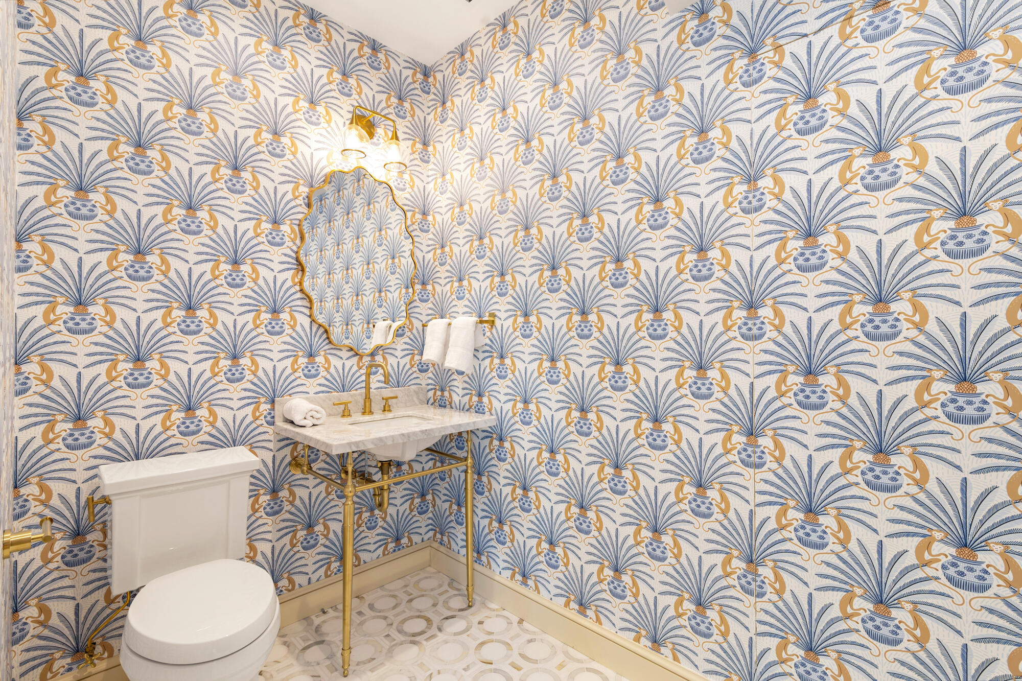 265 Marlborough Road West Palm Beach, FL 33405 - Photo 37 of 77 a white toilet sitting next to a shower curtain