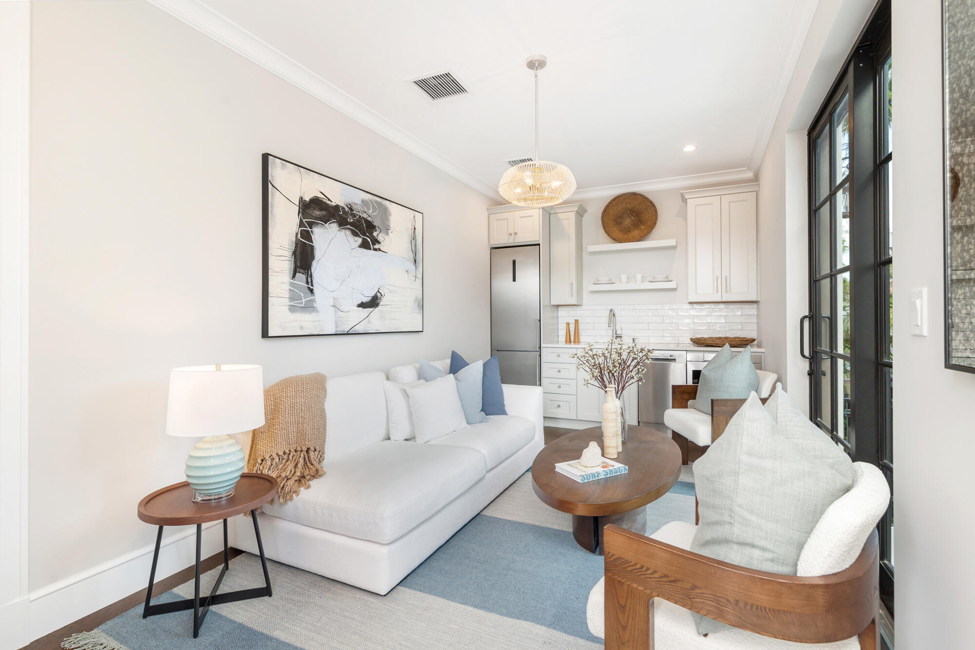 265 Marlborough Road West Palm Beach, FL 33405 - Photo 57 of 77 a living room with furniture and a large window