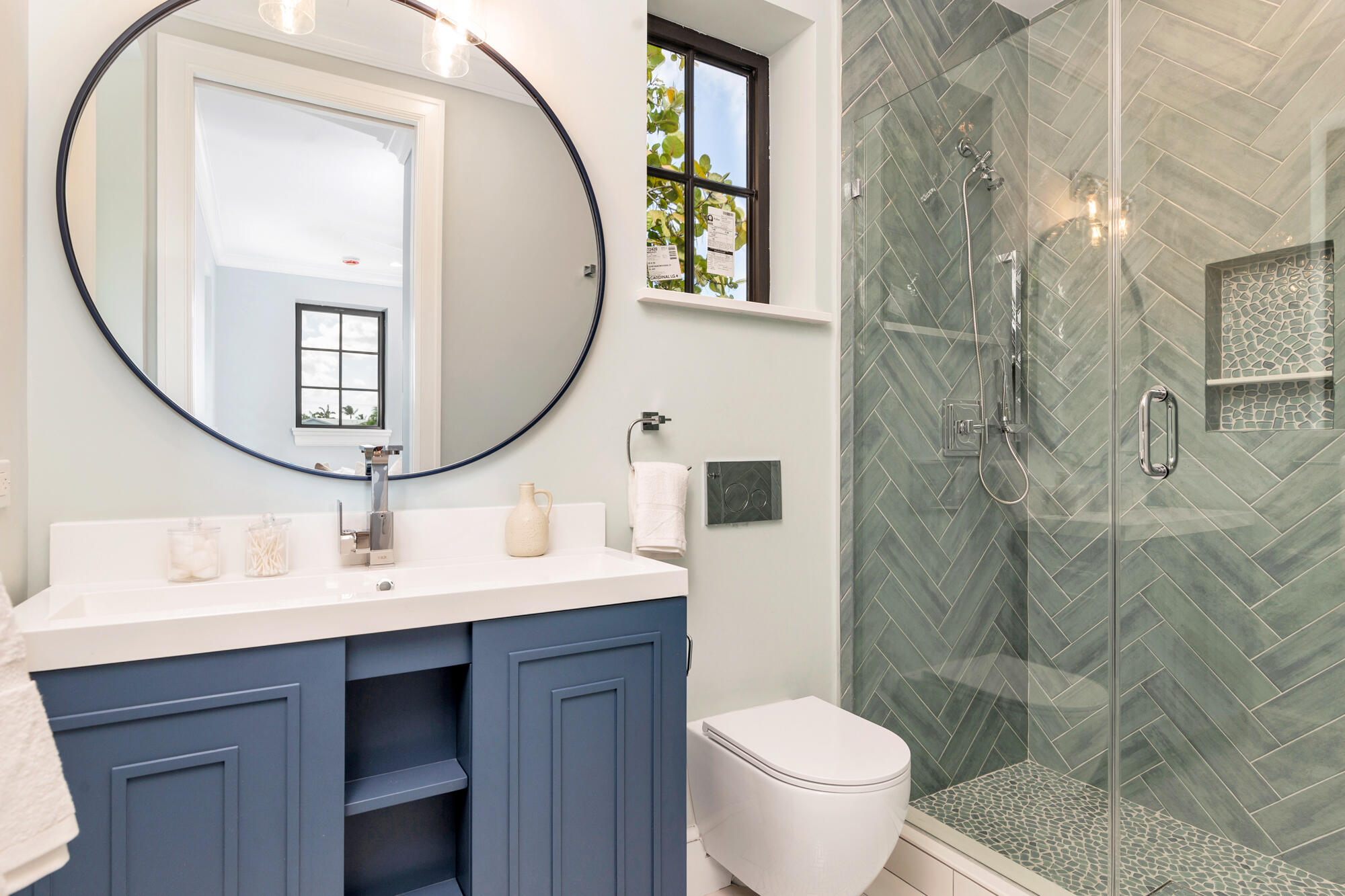 265 Marlborough Road West Palm Beach, FL 33405 - Photo 59 of 77 a bathroom with a sink mirror and toilet