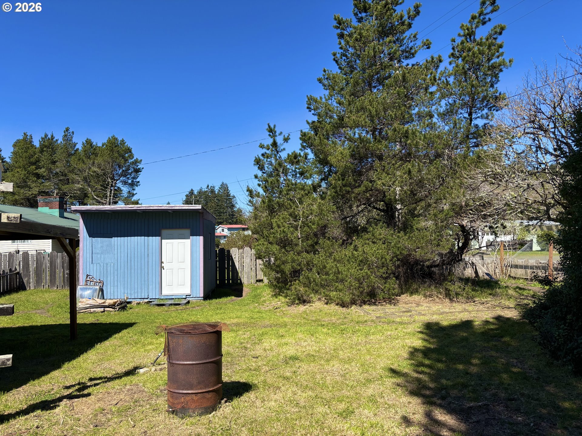 465 North 8th Street Lakeside, OR 97449 - Photo 27 of 38 Shed