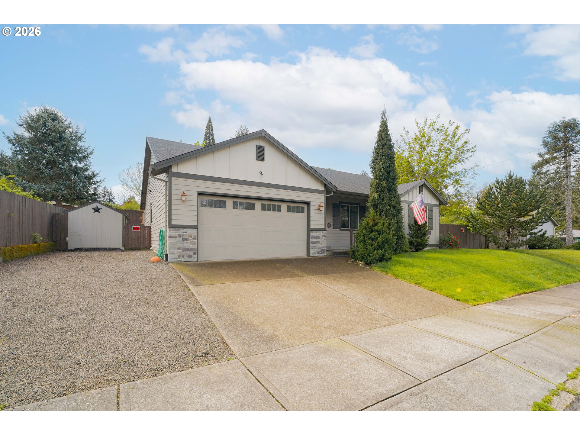 2156 Southwest 14th Drive Gresham, OR 97080 - Photo 2 of 48 a view of garage and yard