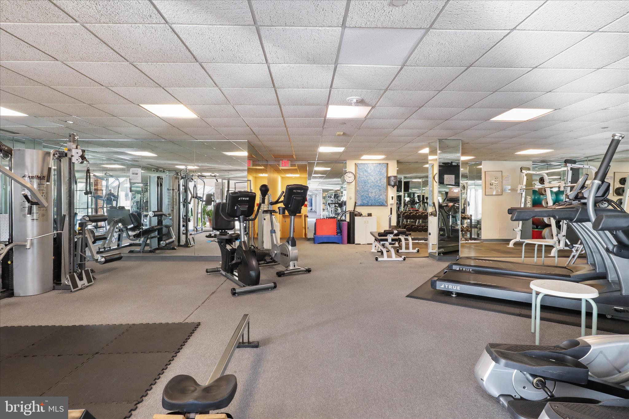 1230 23rd Street Northwest, Unit 918 Washington, DC 20037 - Photo 25 of 30 a view of a room with gym equipment