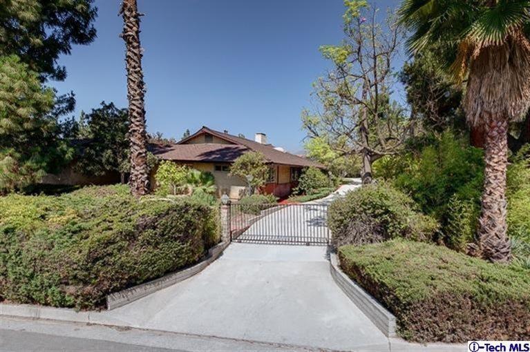 2238 Rim Road Bradbury, CA 91008 - Photo 3 of 27 a view of a garden with pathway