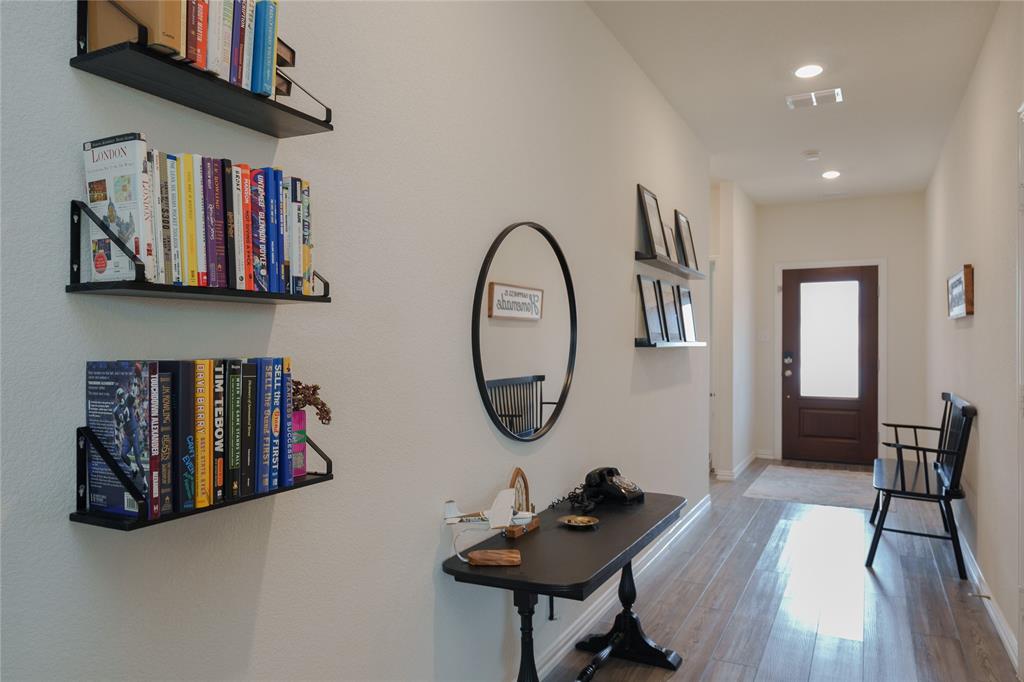 677 Ridgeback Trail Fort Worth, TX 76052 - Photo 10 of 40 a view of a workspace with furniture and entryway