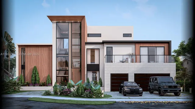 a view of a building with street view