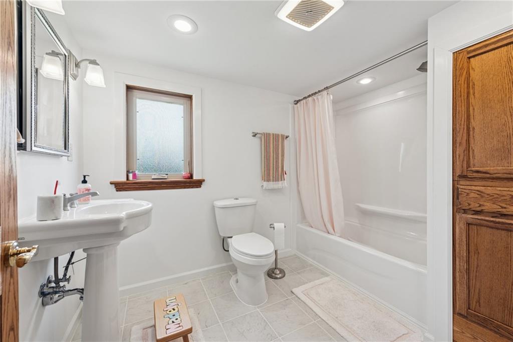 114 Gardner Road Dawson, PA 15428 - Photo 23 of 49 a bathroom with a sink toilet and shower