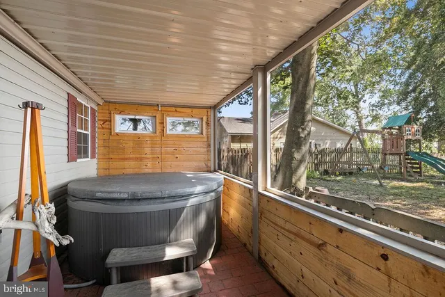 a house with trees in the background