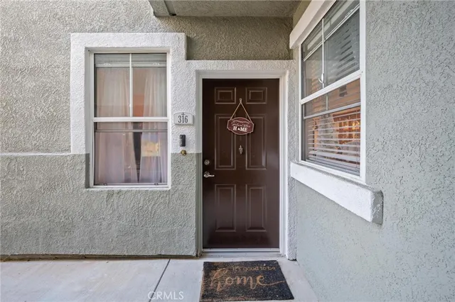 a view of an entryway of house