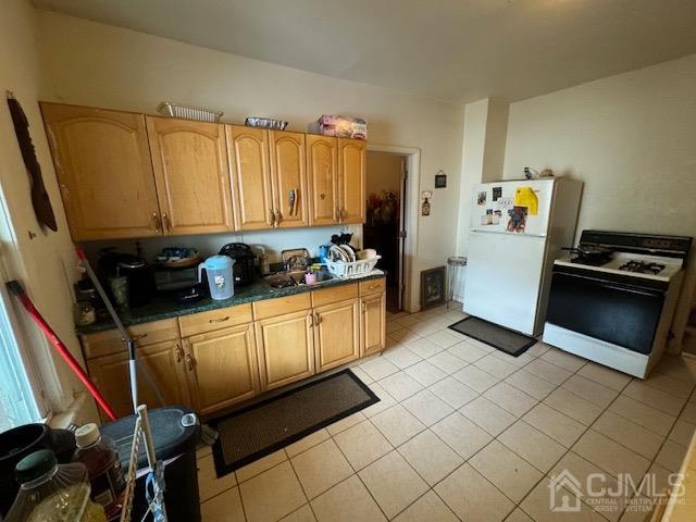 228 Hamilton Street New Brunswick, NJ 08901 - Photo 10 of 10 a kitchen with a refrigerator and cabinets