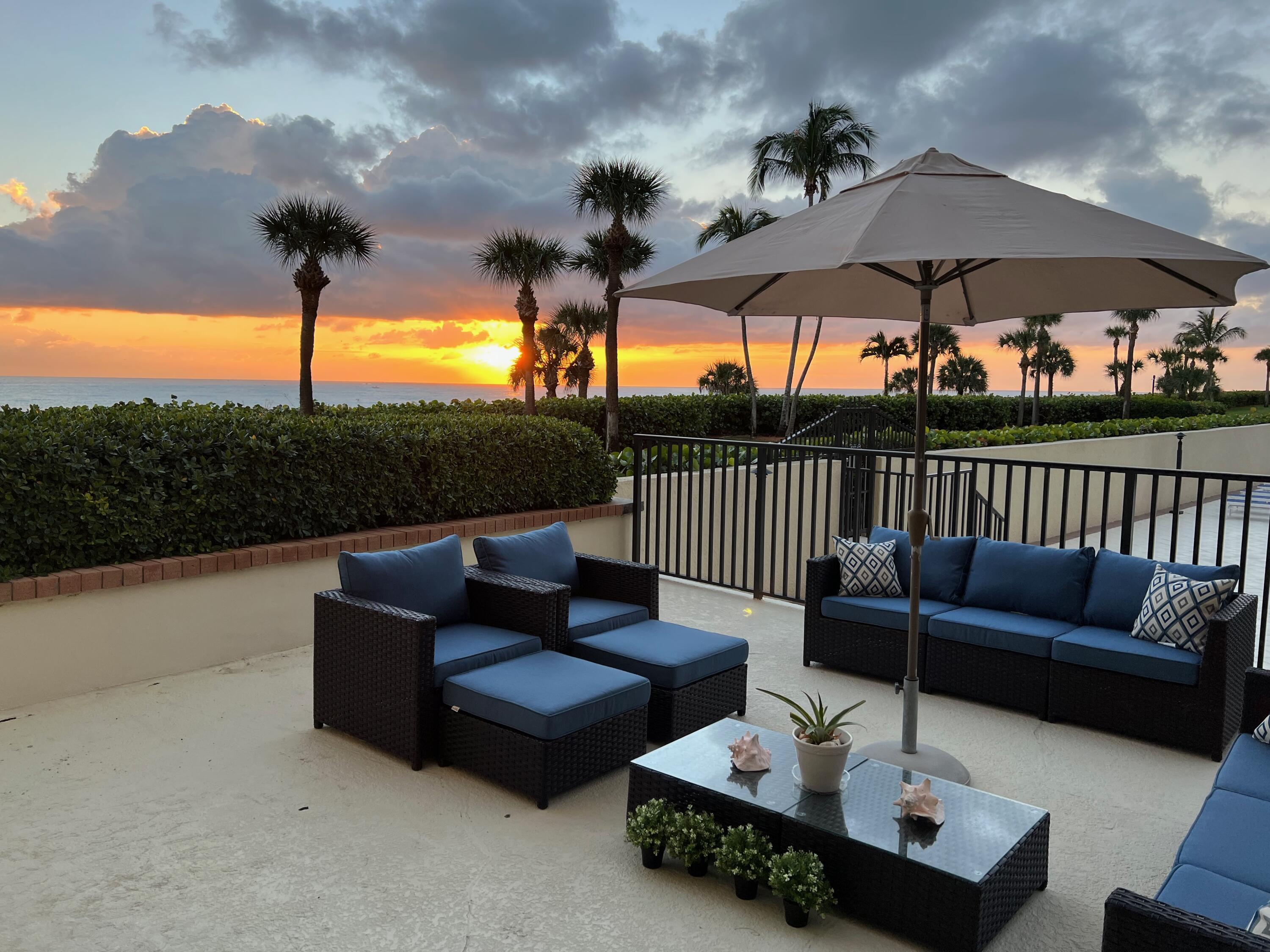400 Ocean Trail Way, Unit 101 Jupiter, FL 33477 - Photo 2 of 21 a terrace view with seating space