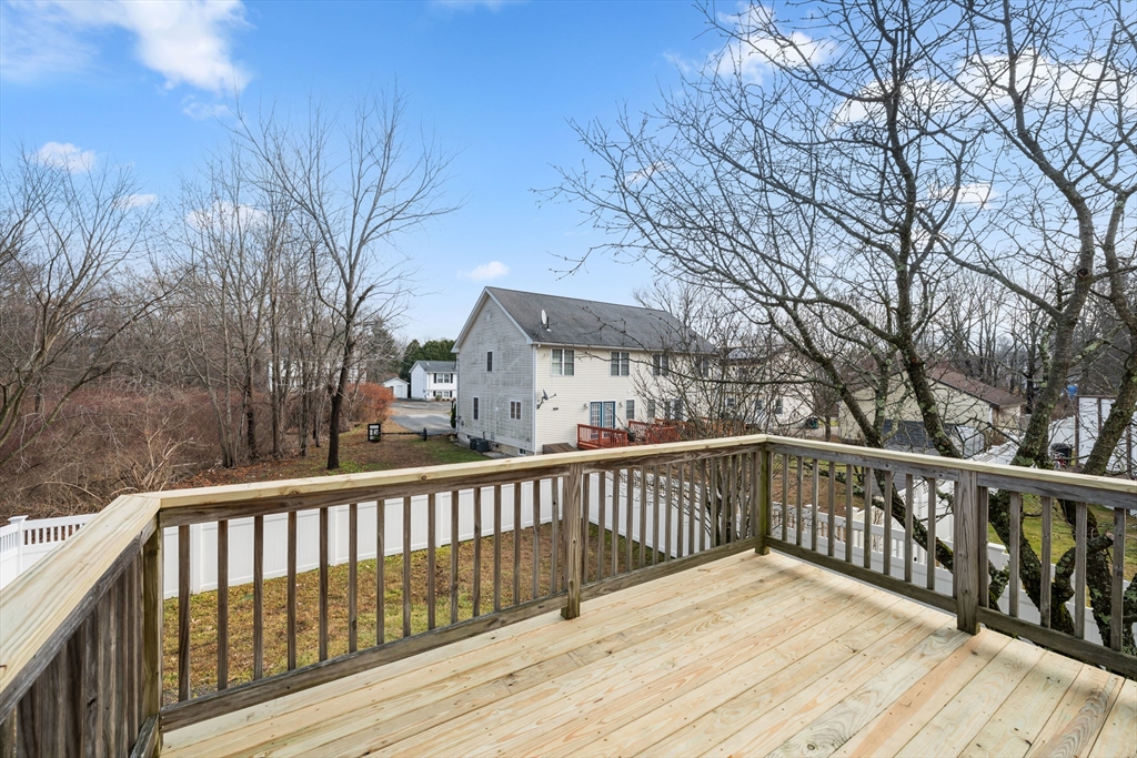 23 Orono Street Worcester, MA 01606 - Photo 23 of 29 a view of a wooden roof deck