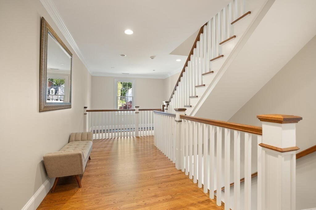 23 Richard Road Lexington, MA 02421 - Photo 25 of 42 a view of entryway and hall with wooden floor