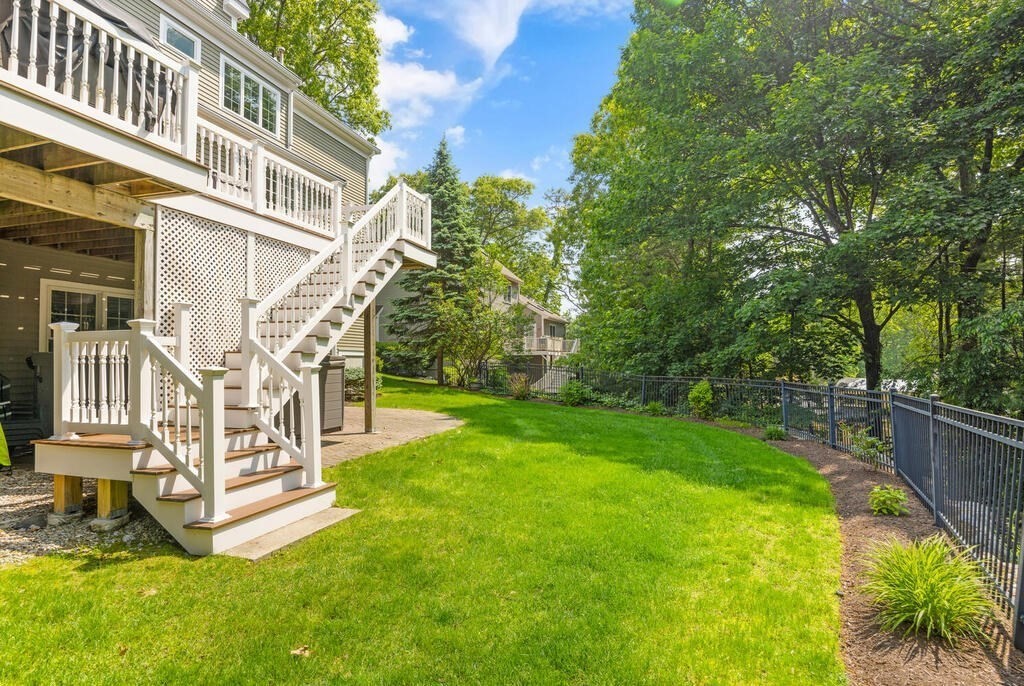 23 Richard Road Lexington, MA 02421 - Photo 35 of 42 a view of balcony with deck and garden