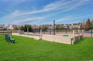 166 Ira Road Mount Sinai, NY 11766 - Photo 31 of 37 a view of a garden with a bench in the back