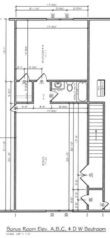 164 Westfield Drive Ridgeville, SC 29472 - Photo 5 of 5 Mercer 2nd Floor Plan