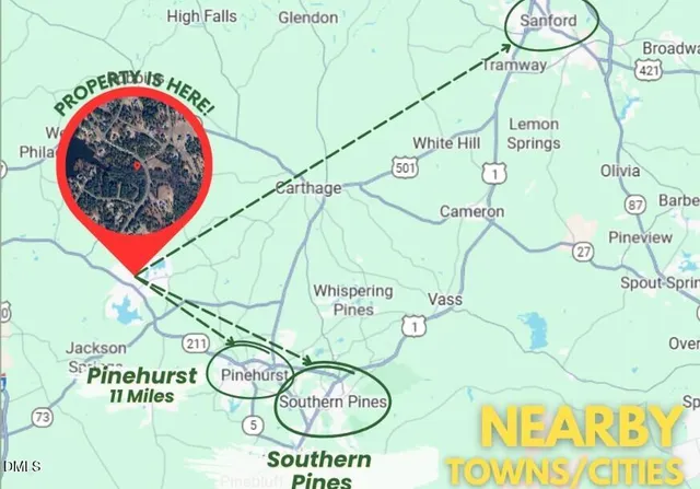 $167,445 | Lot #265 Broken Ridge Trail, West End, NC 27376