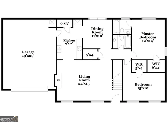 $2,050 | 2703 Holly Berry Drive, Ellenwood, GA 30294