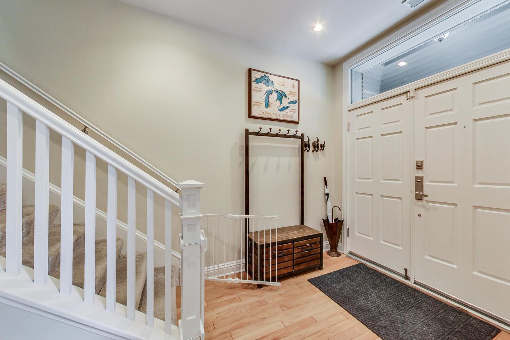 2630 North Racine Avenue Chicago, IL 60614 - Photo 2 of 47 a view of entryway with wooden floor