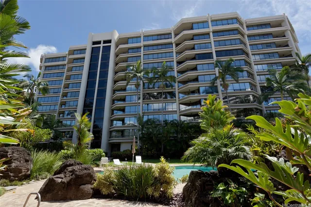 a front view of a building