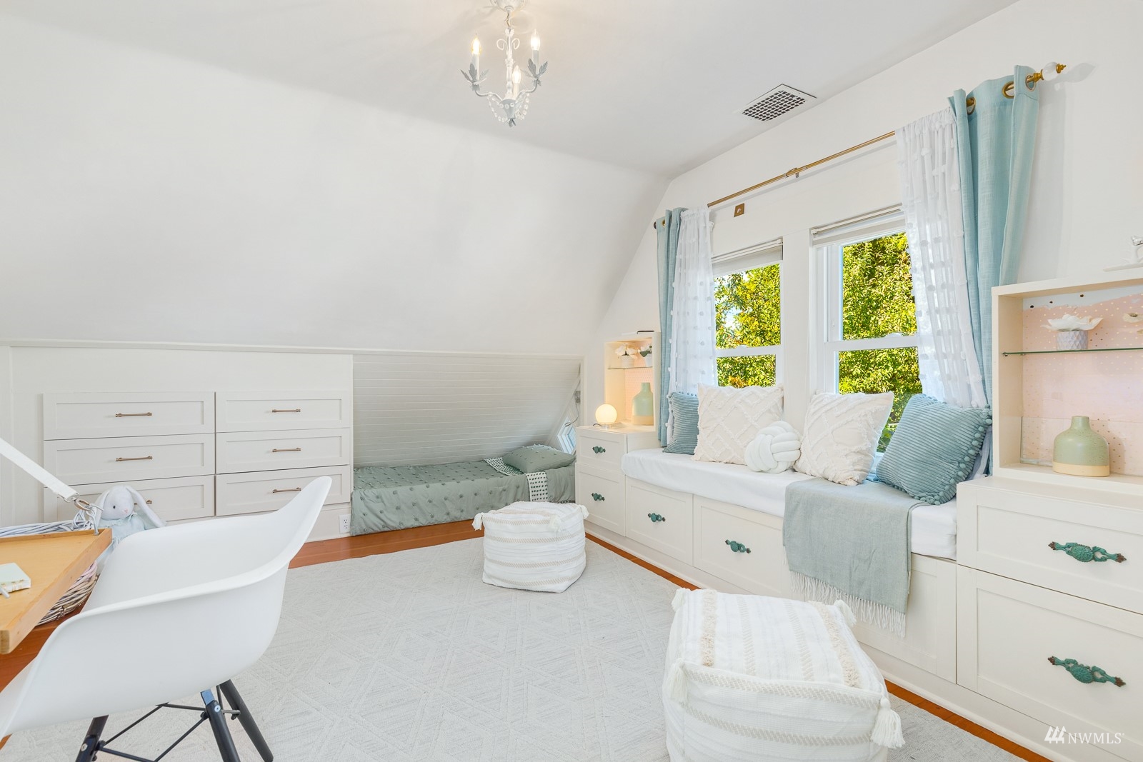 2326 North 59th Street Seattle, WA 98103 - Photo 28 of 38 a living room with furniture and a large window