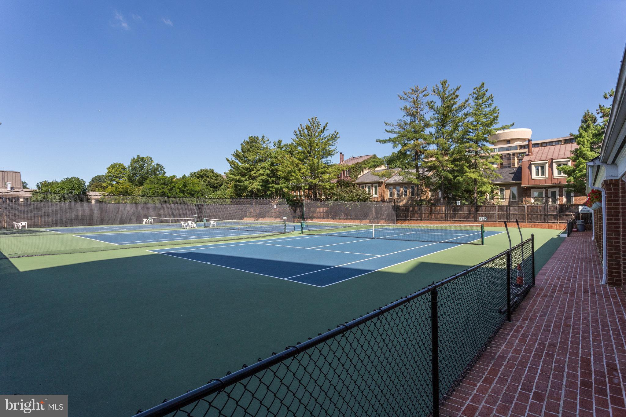3275 Sutton Place Northwest, Unit A Washington, DC 20016 - Photo 27 of 27 a view of a tennis court