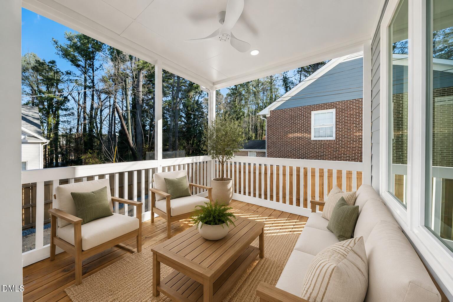 2530 West Wilson Street Durham, NC 27705 - Photo 12 of 49 2530-Backporch-Furn-5-15-26