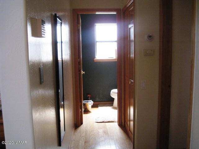 1922 Artist Draw Road Heber, AZ 85928 - Photo 29 of 63 a bathroom with a glass door shower a mirror