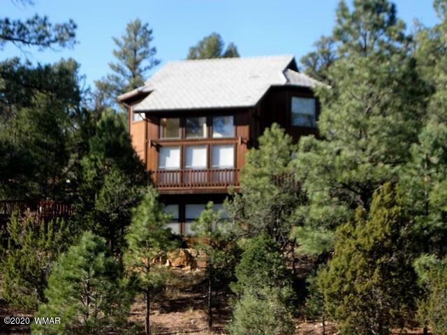 1922 Artist Draw Road Heber, AZ 85928 - Photo 4 of 63 an aerial view of house with yard and outdoor seating