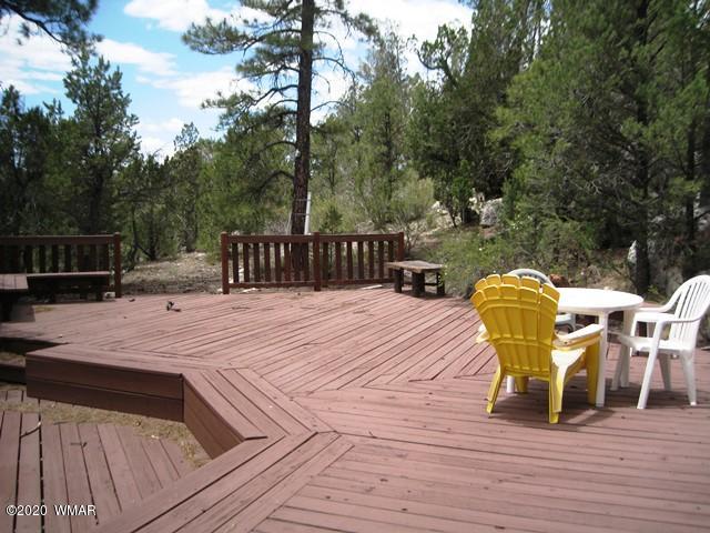 1922 Artist Draw Road Heber, AZ 85928 - Photo 52 of 63 a view of a swimming pool with a lounge chair