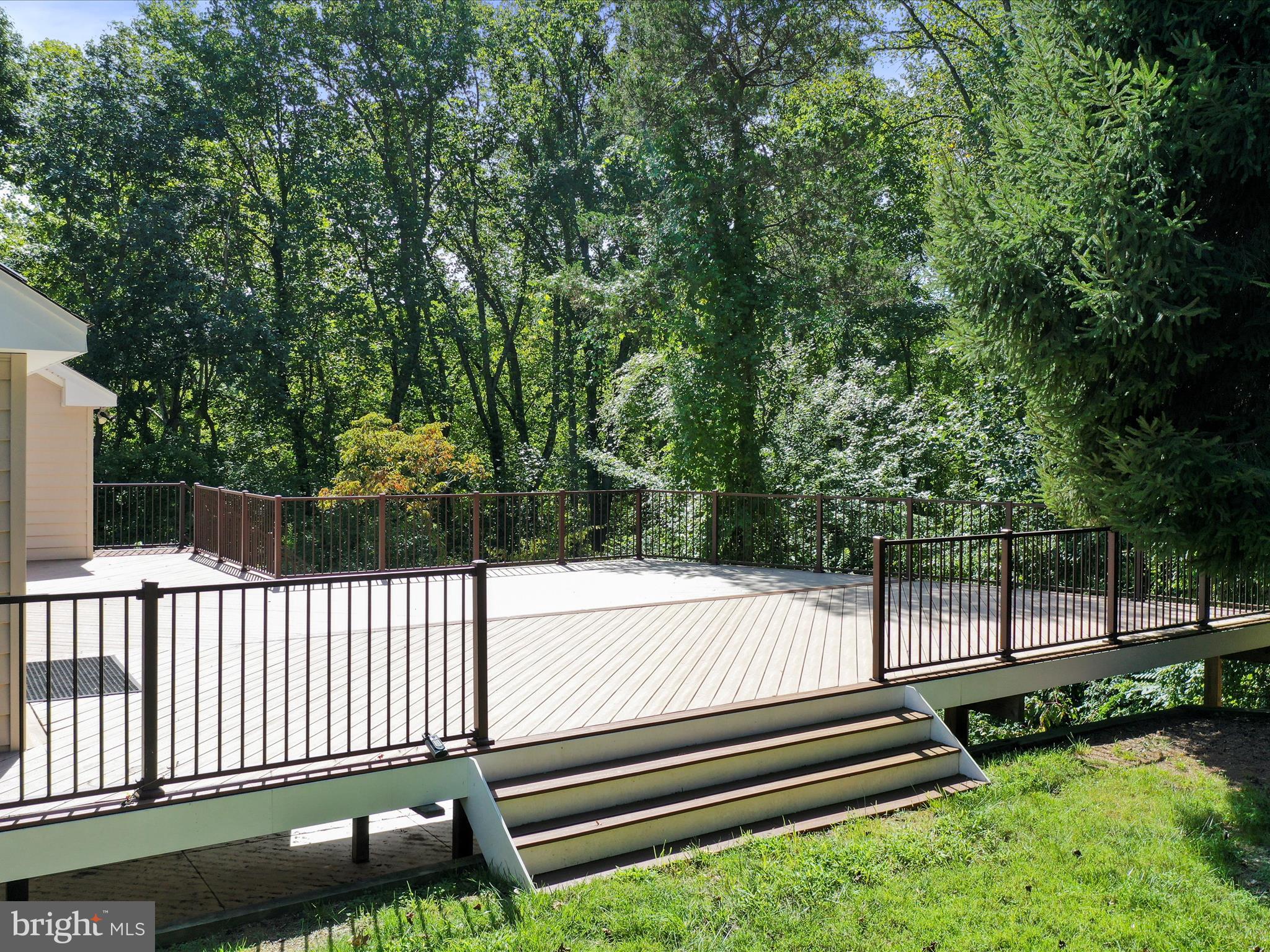 1350 Hunter Mill Road Reston, VA 20190 - Photo 3 of 75 Huge deck, backing to trees.