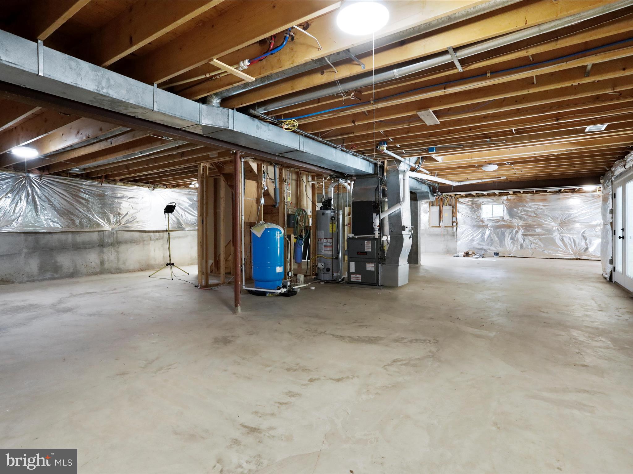 1350 Hunter Mill Road Reston, VA 20190 - Photo 52 of 75 Full basement with bath rough in and walkout doors