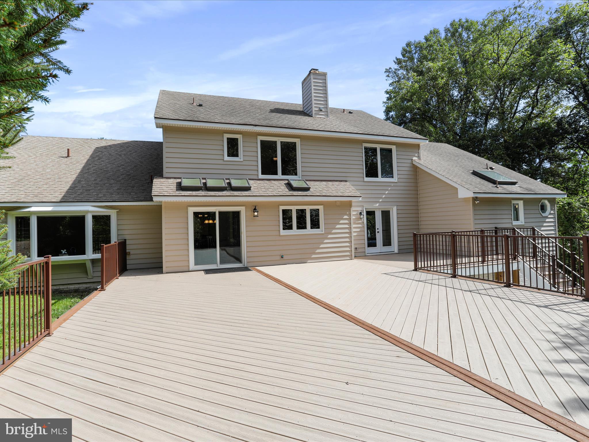 1350 Hunter Mill Road Reston, VA 20190 - Photo 54 of 75 a front view of a house with a yard