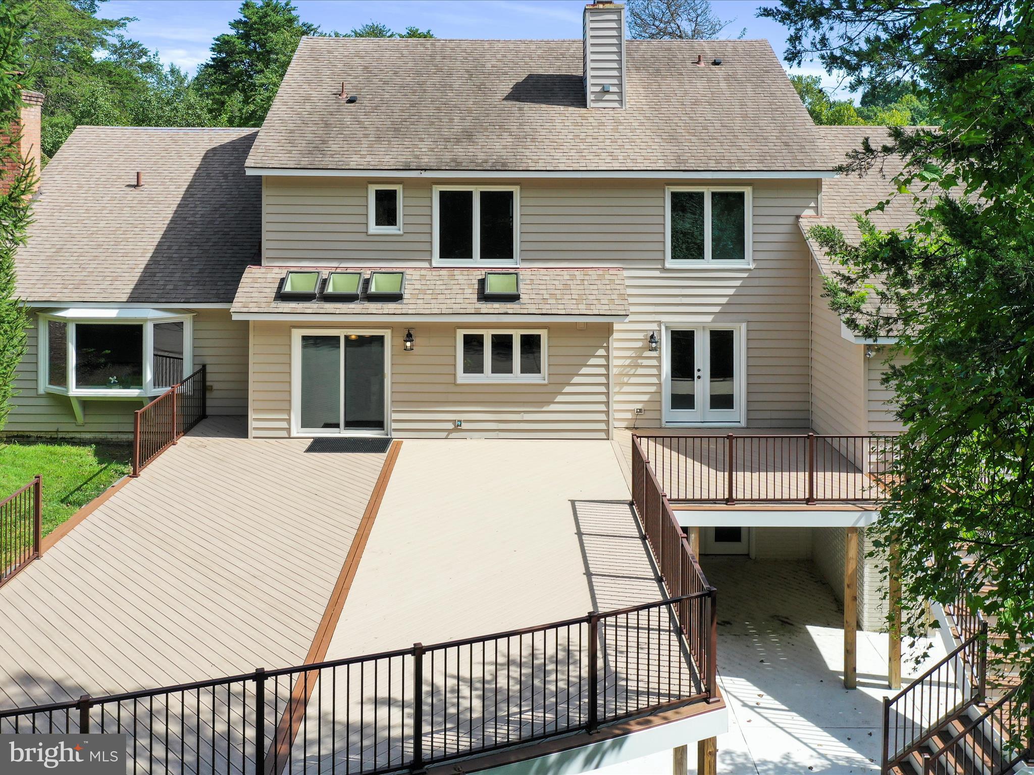 1350 Hunter Mill Road Reston, VA 20190 - Photo 58 of 75 Spacious, private deck.