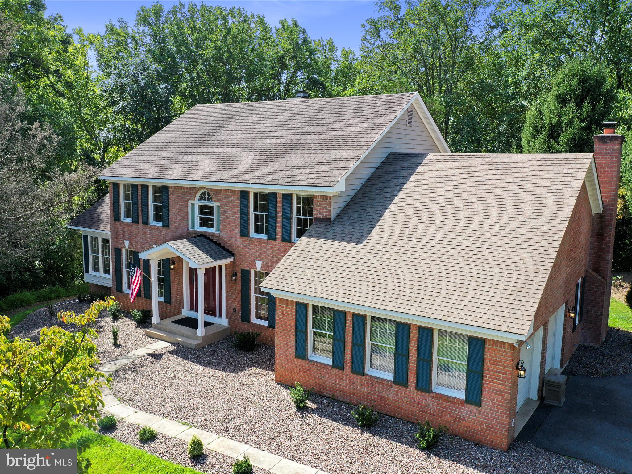 1350 Hunter Mill Road Reston, VA 20190 - Photo 66 of 75 a aerial view of a house with a yard plants and large tree