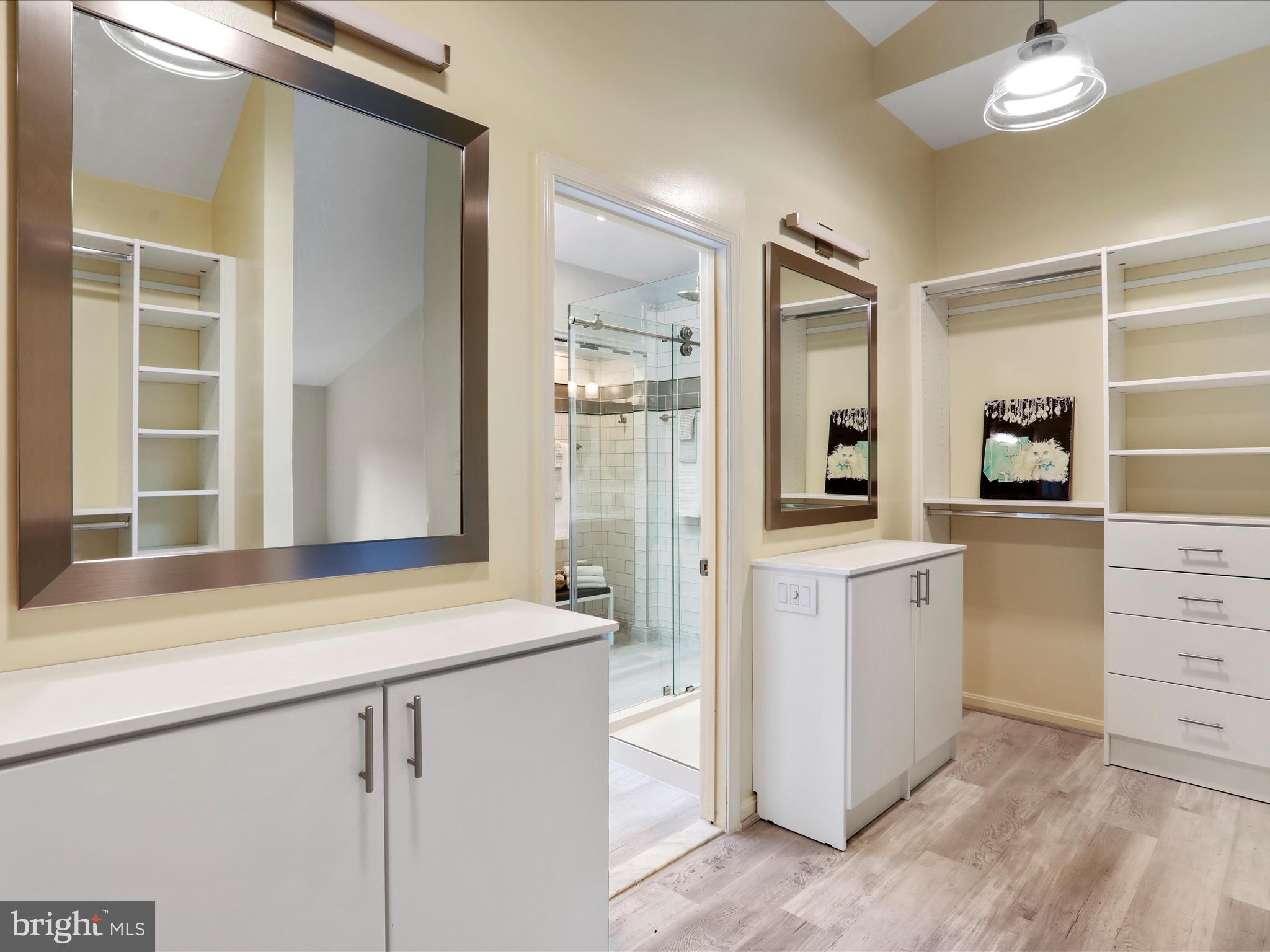 1350 Hunter Mill Road Reston, VA 20190 - Photo 10 of 75 Walkthrough closet in main floor bedroom