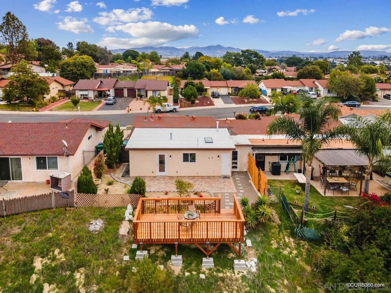1427 Panorama Ridge Road Oceanside, CA 92056 - Photo 32 of 33 an aerial view of residential houses with outdoor space and lake view