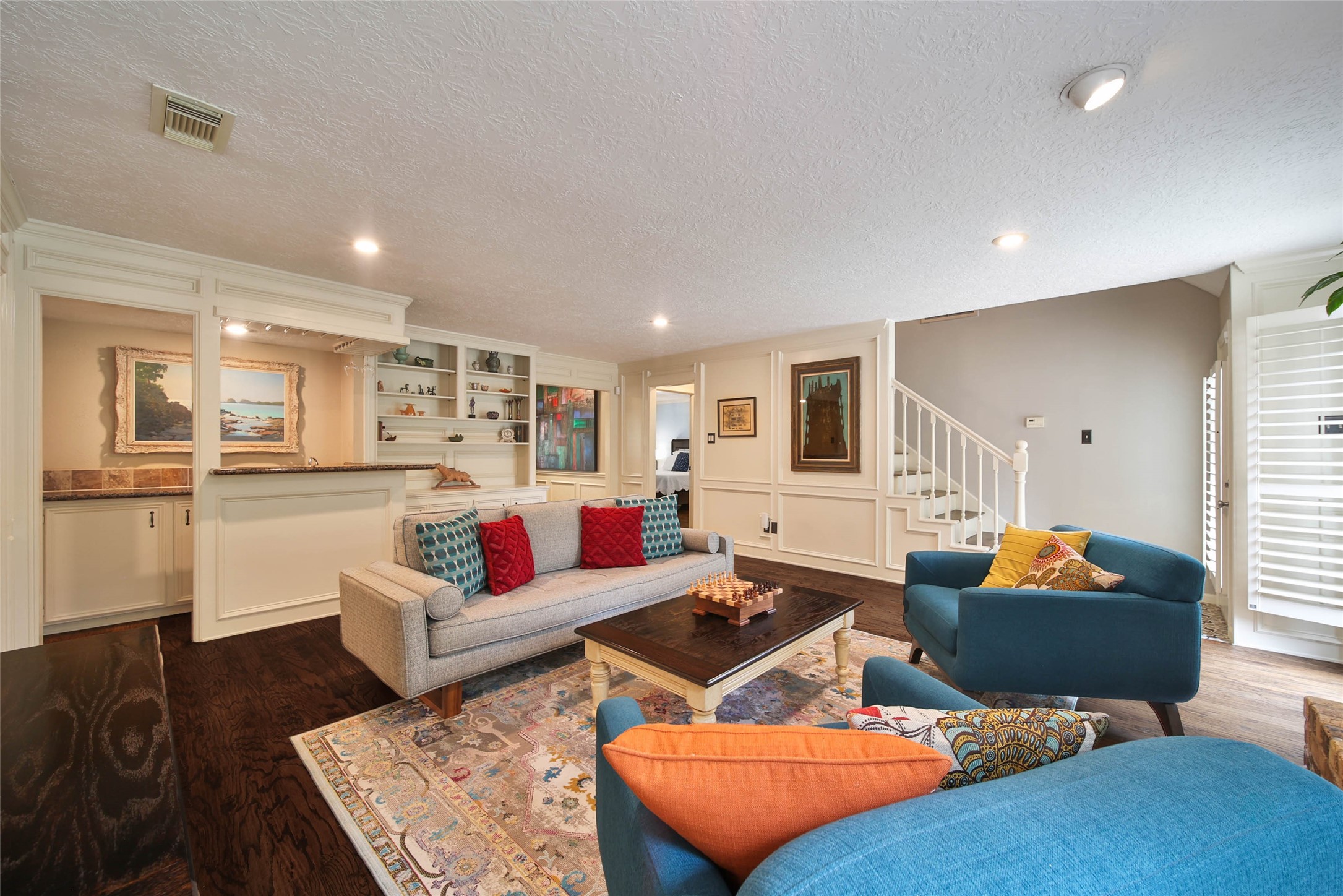 17007 Windrow Drive Spring, TX 77379 - Photo 6 of 46 a living room with furniture kitchen view and a couch