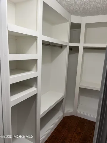 a view of walk in closet