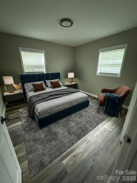 436 Clinton Avenue Lancaster, SC 29720 - Photo 7 of 11 a bedroom with a bed and windows