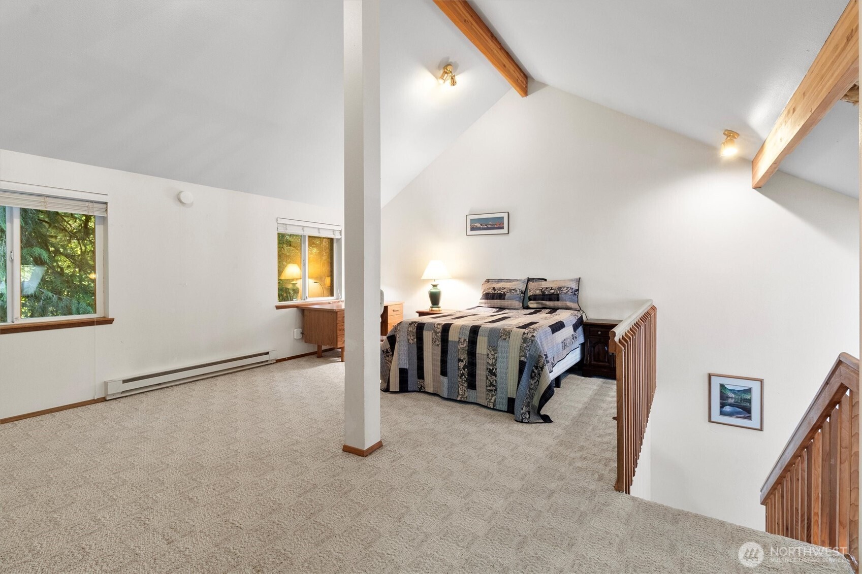 7036 Rainier Way Glacier, WA 98244 - Photo 26 of 39 a bed room with furniture and a window