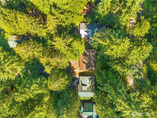 a view of a house with a tree