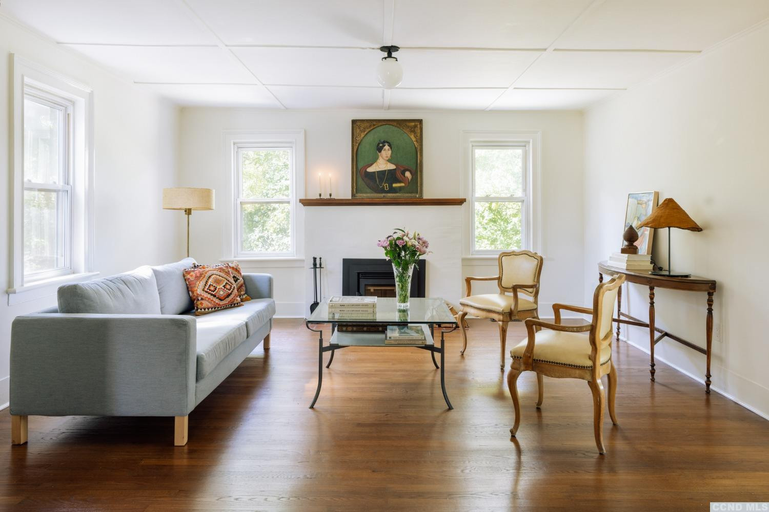 85 Roundtop Road Germantown, NY 12526 - Photo 7 of 31 a living room with furniture wooden floor and a window