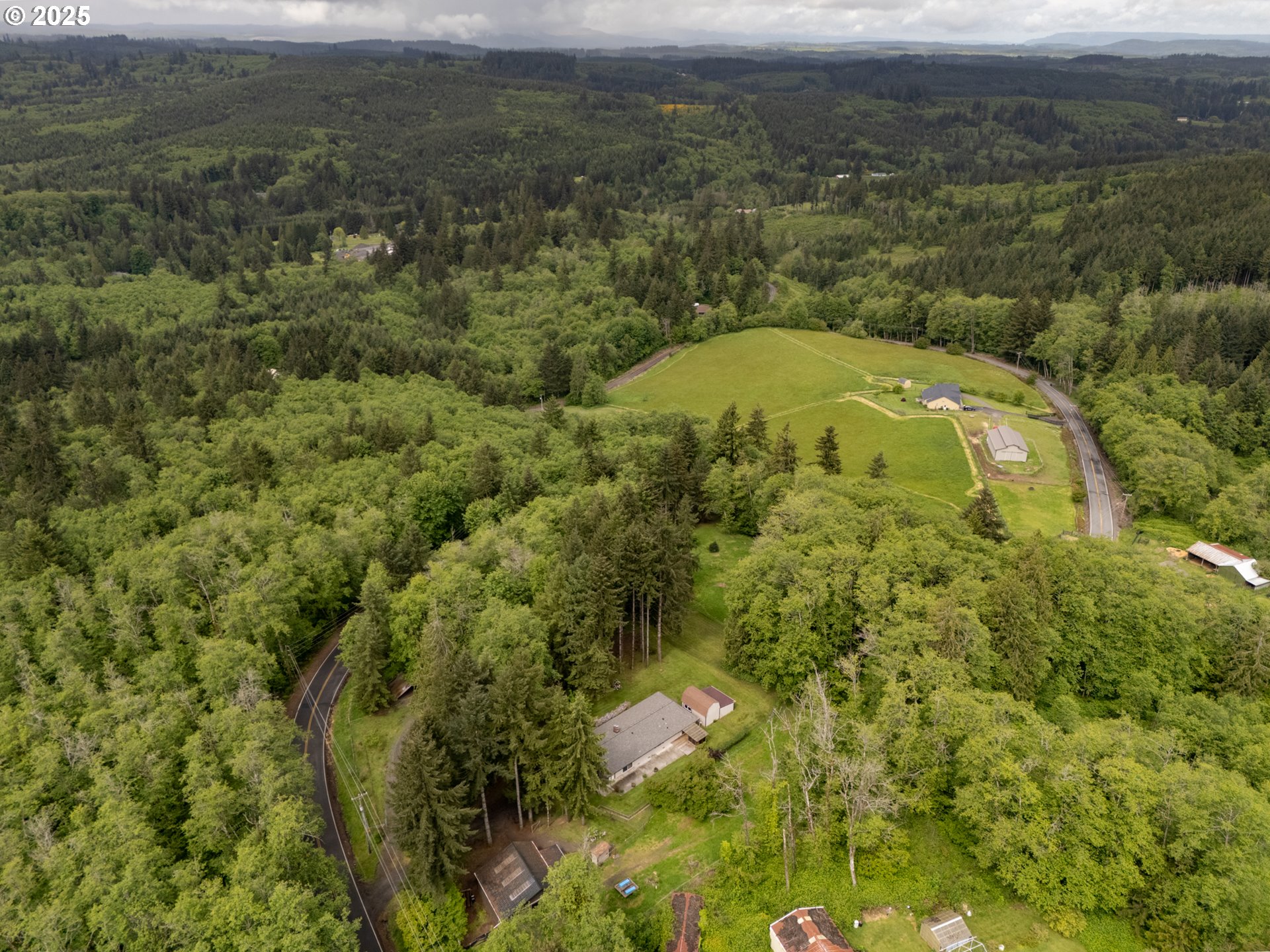 31052 Brownlee Road Rainier, OR 97048 - Photo 28 of 47 a view of a big yard with green space