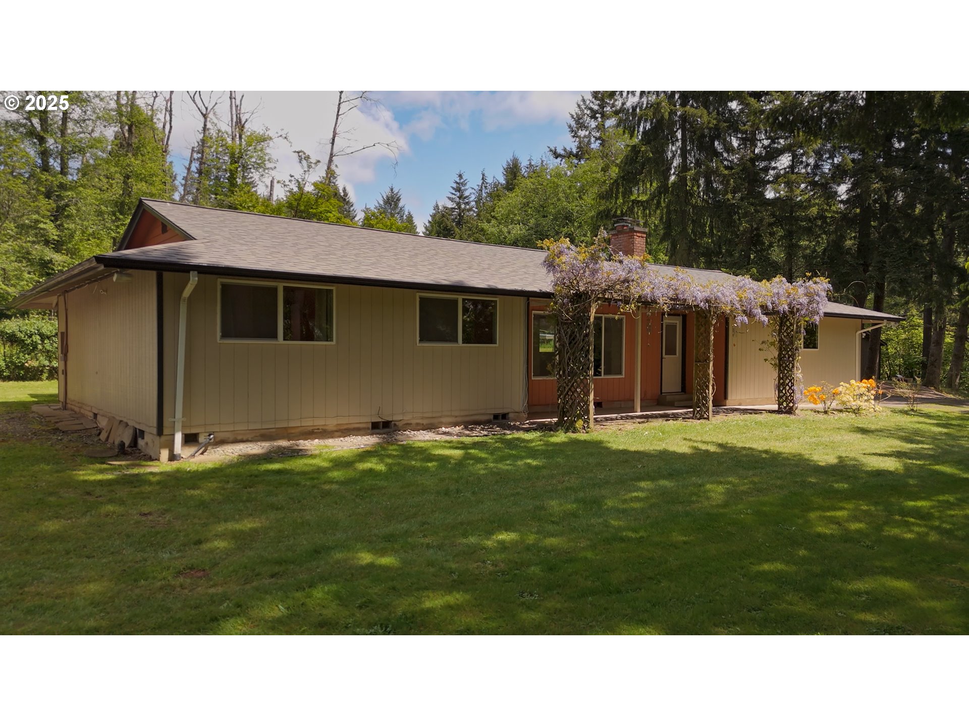31052 Brownlee Road Rainier, OR 97048 - Photo 3 of 47 a black and white photo of a house