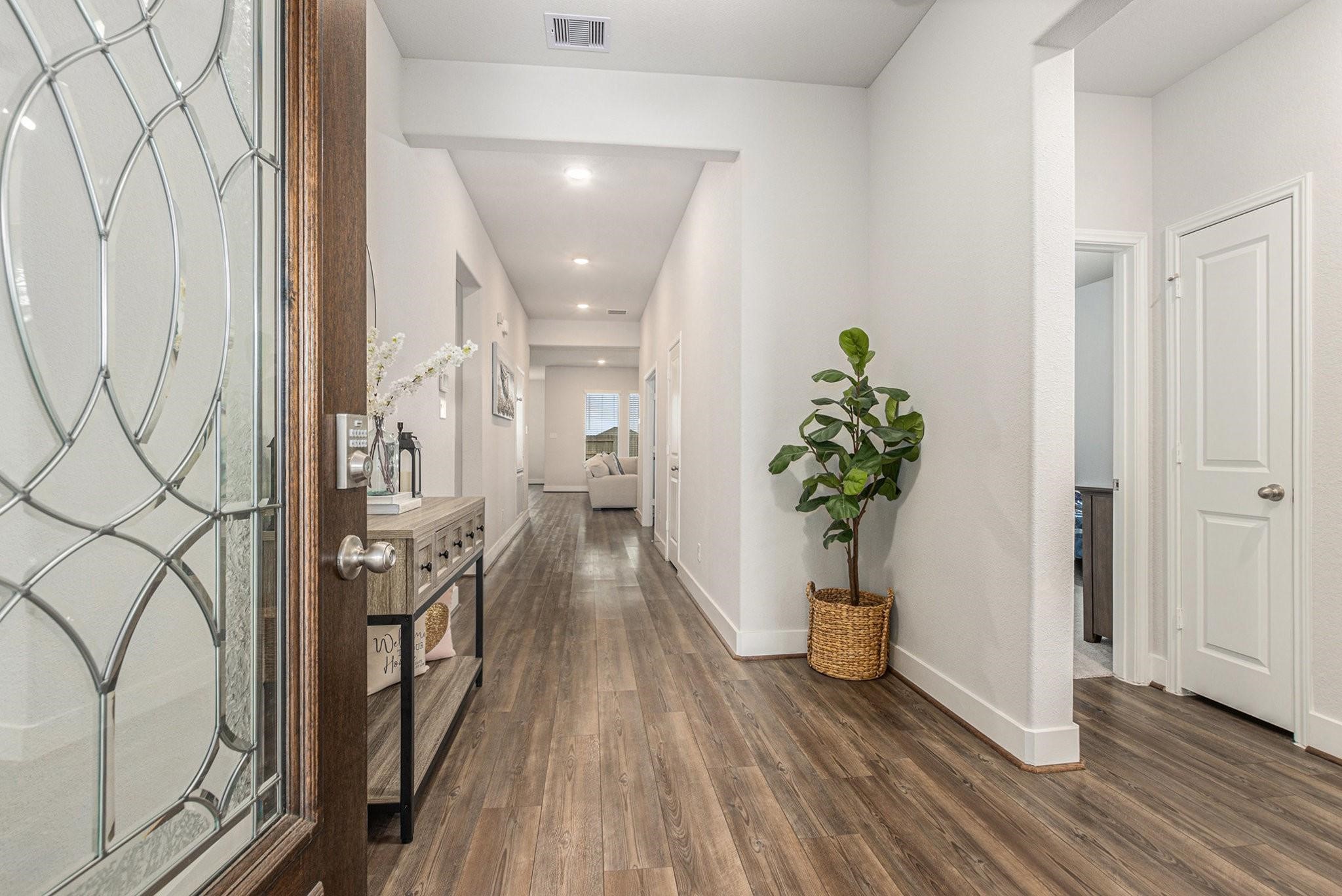 1818 Homewood Point Lane Rosharon, TX 77583 - Photo 4 of 41 a view of entryway with wooden floor